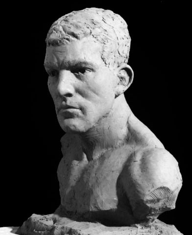 Gladiator Bust Sculpture