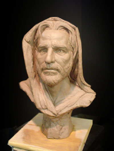 Portrait of Christ Sculpture