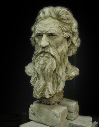 Male Bust Sculpture